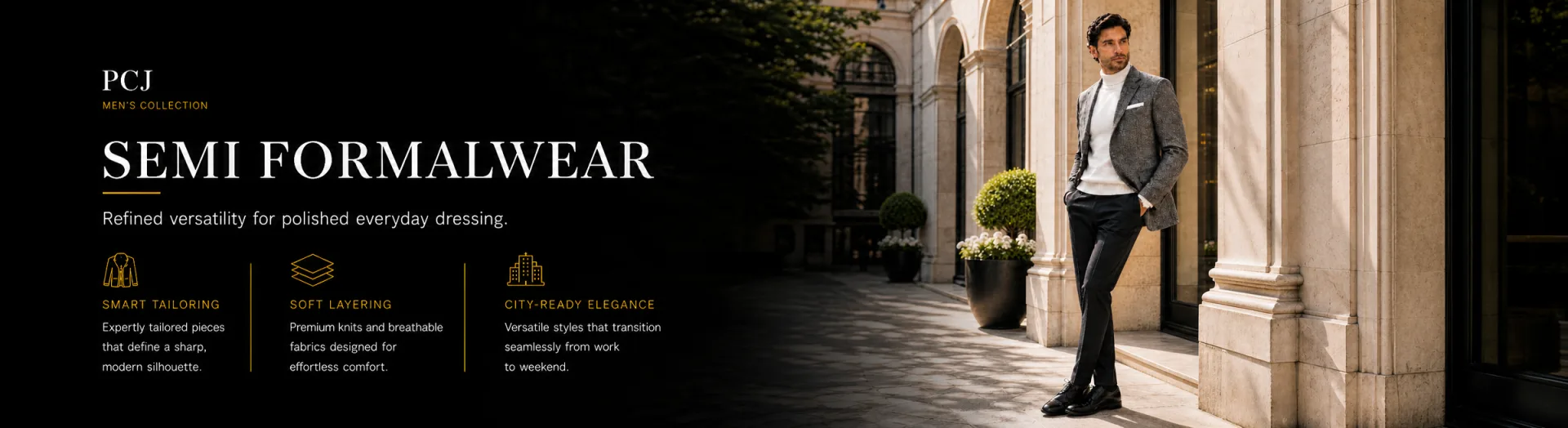 Men Clothing banner